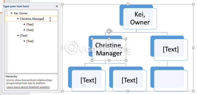 PowerPoint 2016: Working with SmartArt graphics Picture 5