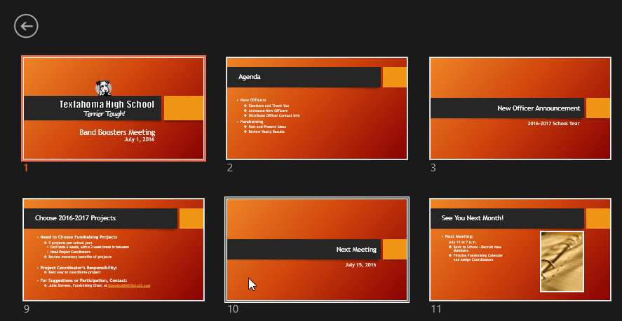 PowerPoint 2019 (Part 11): Presenting Slideshows Picture 11