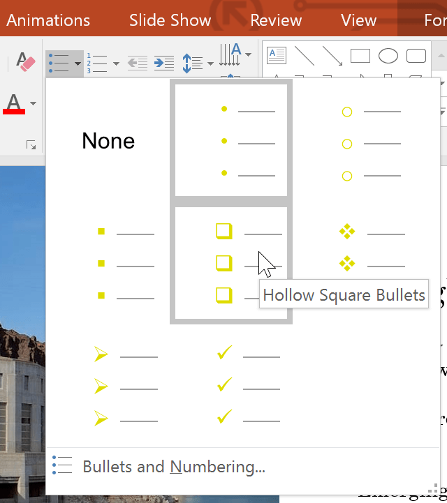PowerPoint 2019 (Part 12): Lists Picture 2