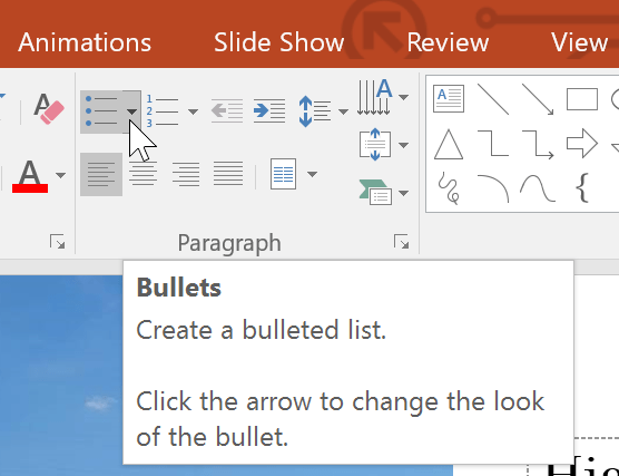 PowerPoint 2019 (Part 12): Lists Picture 8
