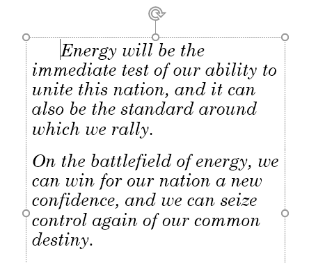 PowerPoint 2019 (Part 13): Indentation and Line Spacing Picture 1