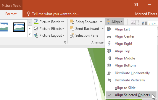 PowerPoint 2019 (Part 17): Aligning, Arranging, and Grouping Objects Picture 10