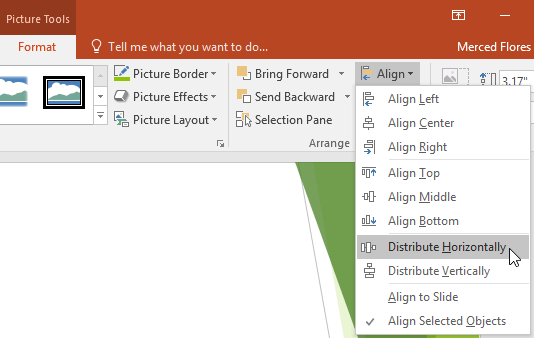 PowerPoint 2019 (Part 17): Aligning, Arranging, and Grouping Objects Picture 11