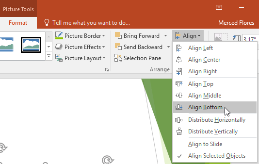PowerPoint 2019 (Part 17): Aligning, Arranging, and Grouping Objects Picture 4
