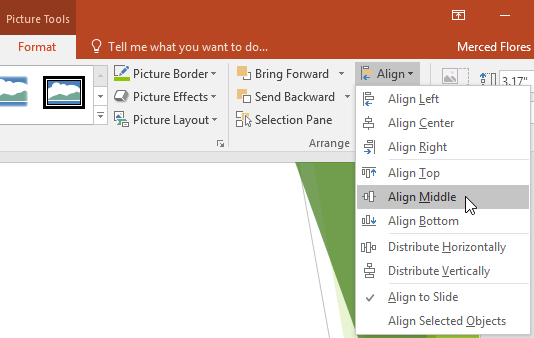 PowerPoint 2019 (Part 17): Aligning, Arranging, and Grouping Objects Picture 8