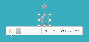 PowerPoint 2019 (Part 20): Inserting Audio Picture 10