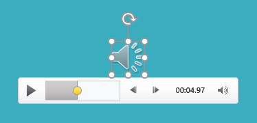 PowerPoint 2019 (Part 20): Inserting Audio Picture 19