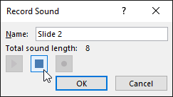PowerPoint 2019 (Part 20): Inserting Audio Picture 7