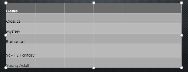 PowerPoint 2019 (Part 21): Tables Picture 11