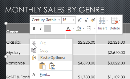 PowerPoint 2019 (Part 21): Tables Picture 12