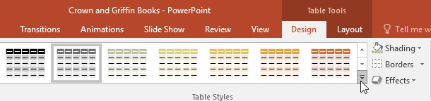 PowerPoint 2019 (Part 21): Tables Picture 14