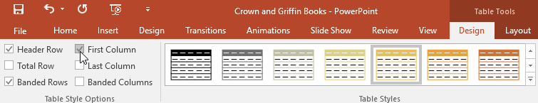 PowerPoint 2019 (Part 21): Tables Picture 17