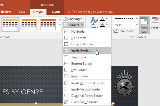 PowerPoint 2019 (Part 21): Tables Picture 19