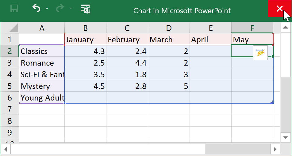 PowerPoint 2019 (Part 22): Charts Picture 7