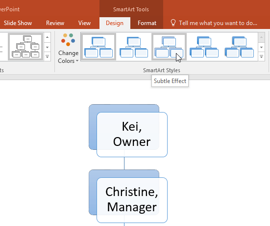 PowerPoint 2019 (Part 23): SmartArt Graphics Picture 14