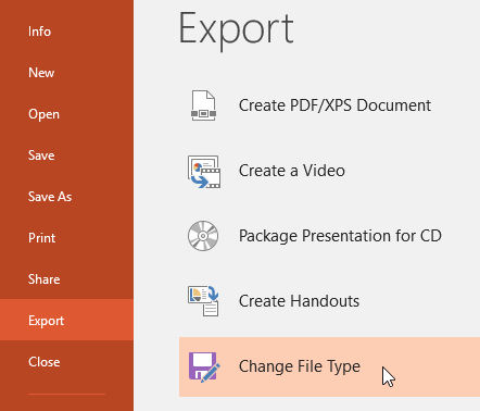 PowerPoint 2019 (Part 3): Saving your presentation Picture 10