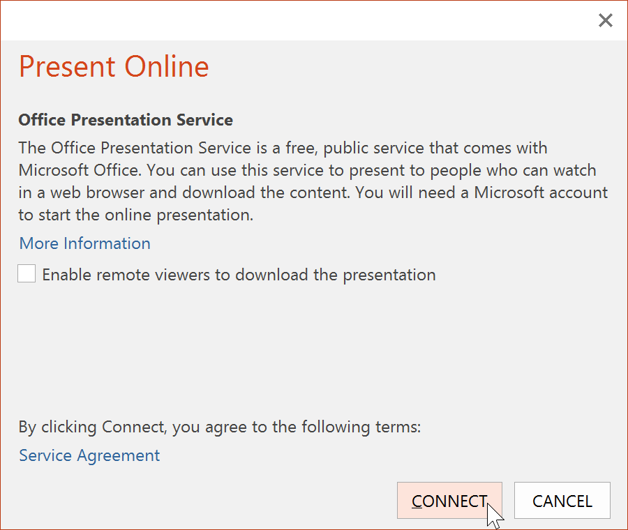 PowerPoint 2019 (Part 32): Sharing Presentations Online Picture 8