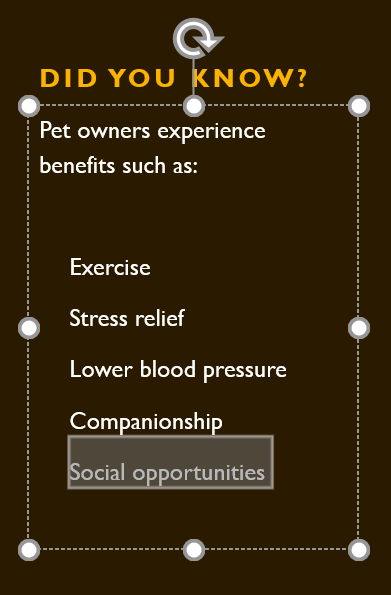 PowerPoint 2019 (Part 5): Working with Text Picture 7