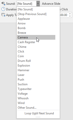 PowerPoint 2019 (Part 7): Applying Transition Effects Picture 12