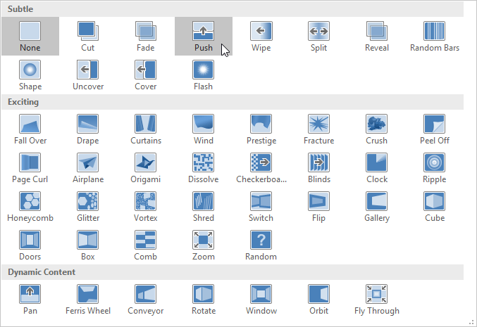 PowerPoint 2019 (Part 7): Applying Transition Effects Picture 6