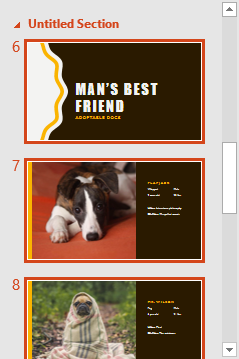PowerPoint 2019 (Part 8): Managing Slides Picture 14
