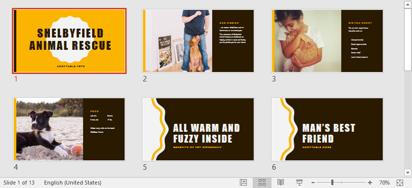 PowerPoint 2019 (Part 8): Managing Slides Picture 3