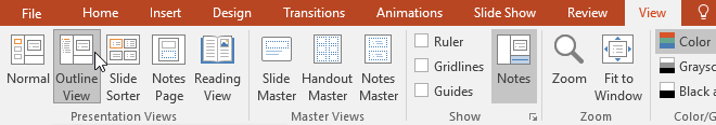 PowerPoint 2019 (Part 8): Managing Slides Picture 6