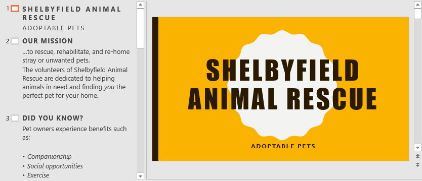 PowerPoint 2019 (Part 8): Managing Slides Picture 7