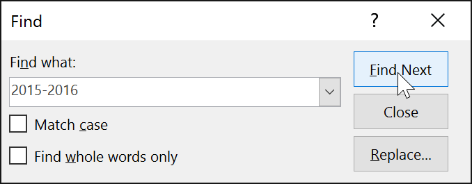 PowerPoint 2019 (Part 9): Using Find & Replace Picture 2