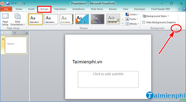 images 10 of PowerPoint - Inserting background images into slides is simple and easy.