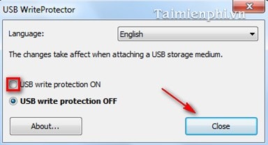 Picture 5 of Prevent data writing to USB drives using USB WriteProtector.