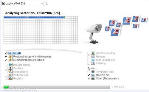 Picture 6 of PrivaZer - System cleanup and junk file deletion