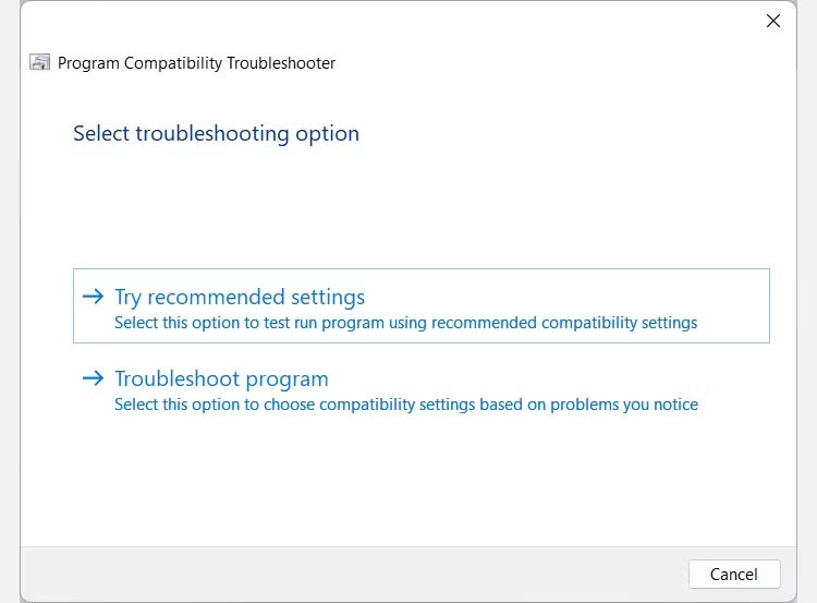 What is Program Compatibility Troubleshooter in Windows 11? How to use it? Picture 4