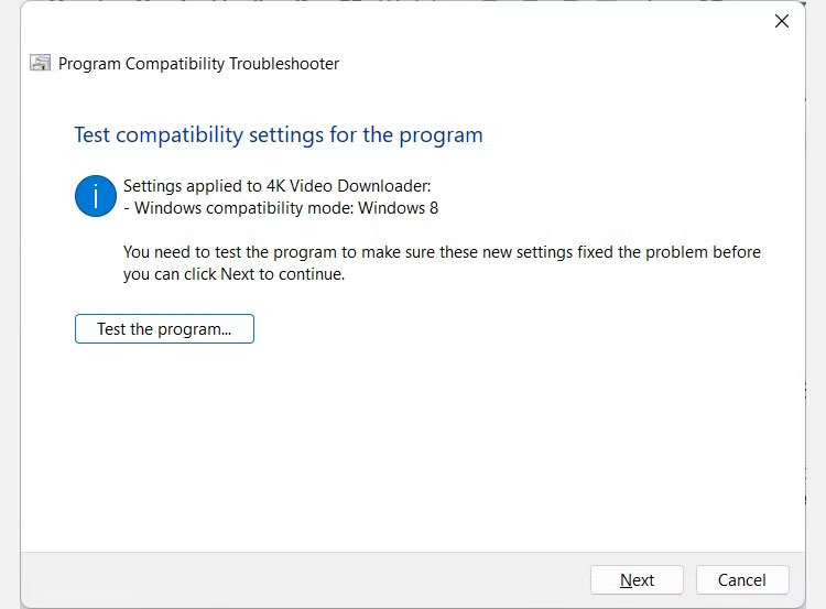 What is Program Compatibility Troubleshooter in Windows 11? How to use it? Picture 5