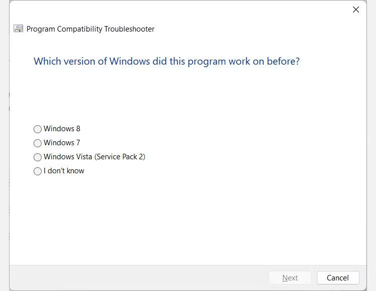 What is Program Compatibility Troubleshooter in Windows 11? How to use it? Picture 8