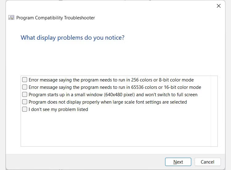 What is Program Compatibility Troubleshooter in Windows 11? How to use it? Picture 9