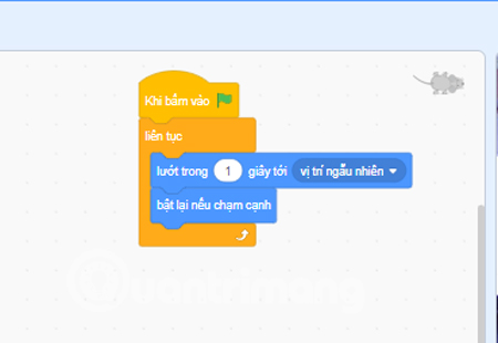 Programming the game Cat and Mouse with Scratch Picture 4