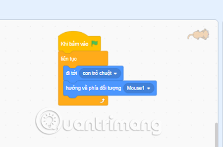 Programming the game Cat and Mouse with Scratch Picture 8