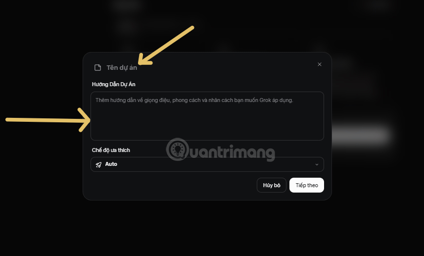 What is the Project feature in Grok AI? How to effectively manage your projects with Grok. Picture 3