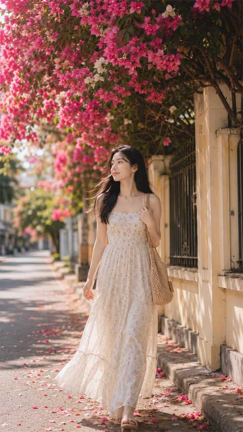 images 5 of Prompt creates stunning photos with flowers using AI.