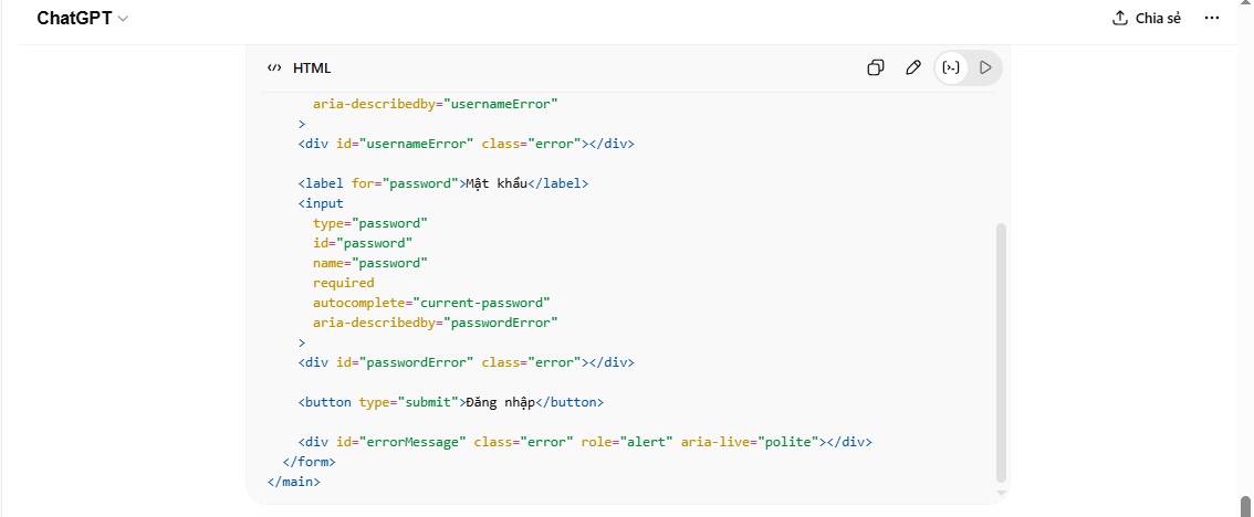 Accessibility check prompt for code Picture 11