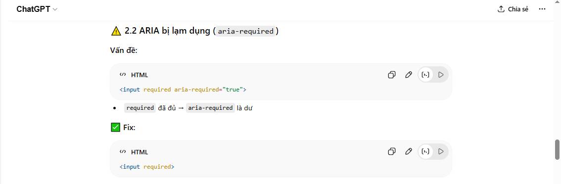 Accessibility check prompt for code Picture 3