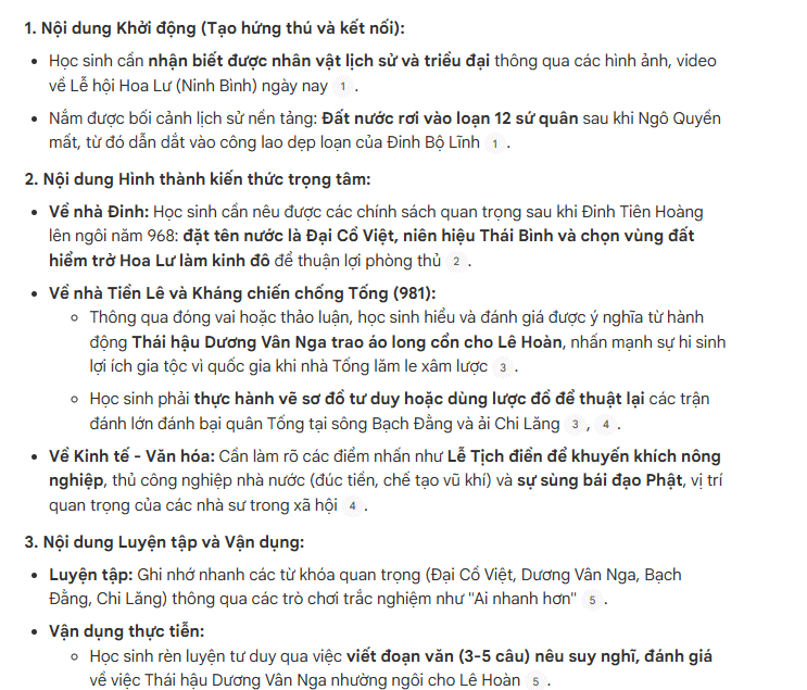 Prompt template for building lesson objectives in NotebookLM Picture 4