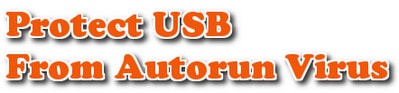 Picture 1 of Protect your USB drive from Autorun viruses without using software.