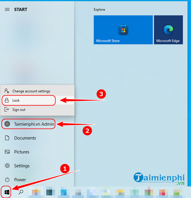 Quick and simple ways to lock Windows 10, 8.1, 7, 11 computer screen Picture 7