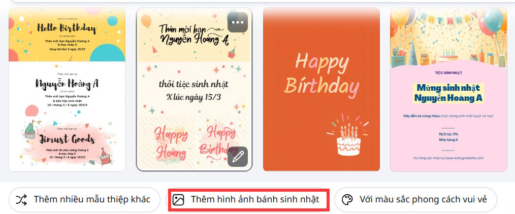 Quick guide to designing greeting cards on Canva AI Picture 4