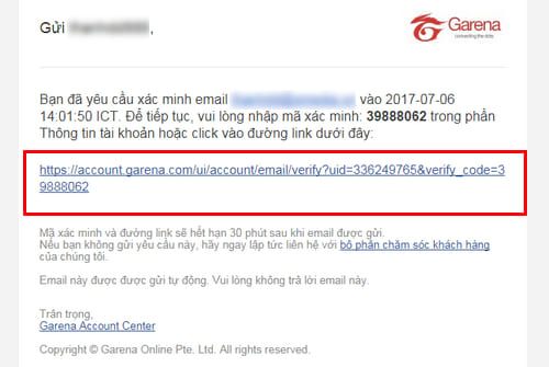Picture 5 of Quick guide to registering for Garena on a computer