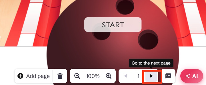 Picture 5 of Quickly create a Bowling game to review knowledge.