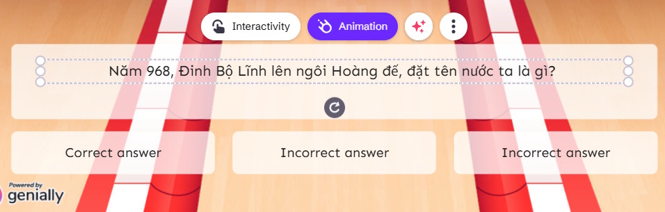 Picture 6 of Quickly create a Bowling game to review knowledge.