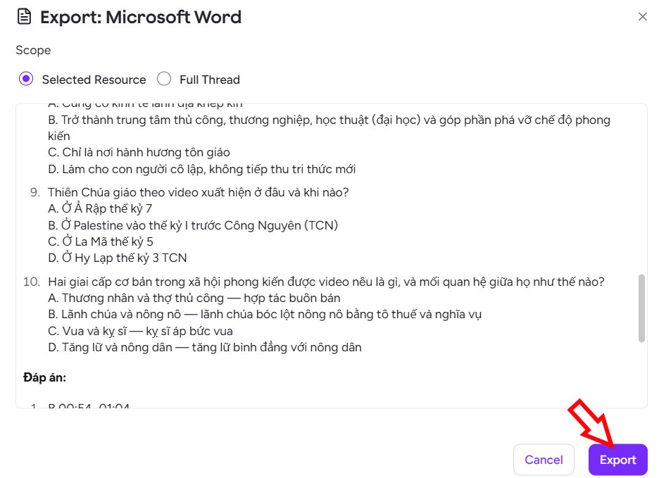 Quickly create multiple-choice quizzes from videos using Magic School AI. Picture 12